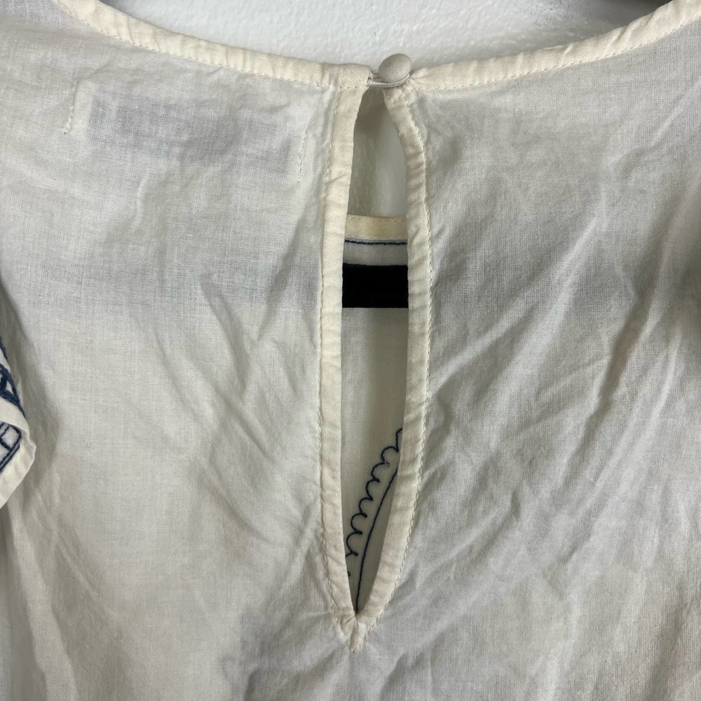 Abercrombie & Fitch Embroidered Blouse Size S - Picture 9 of 9